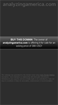 Mobile Screenshot of analyzingamerica.com